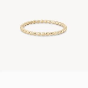 bluboho Gold Beaded Stackable Ring